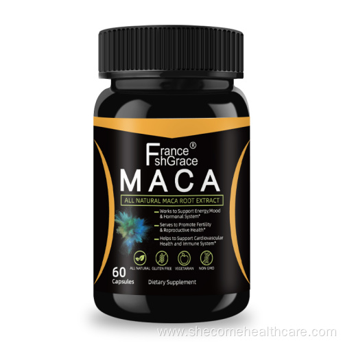 maca High Potency black maca root energy capsules